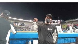 歓喜の井口監督を“専用カメラ”で激撮　CS最終S進出の瞬間に反響「ナイスアングル」