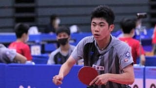 OB・OGも含め遊学館勢が代表枠独占　三浦は単複で出場勝ち取る＜卓球・全日本石川県予選＞