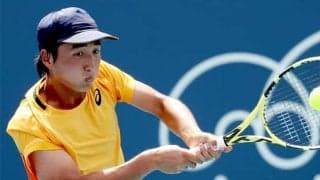 望月慎太郎 ストレートで初戦敗退