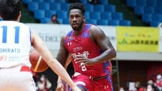 熊本のLJ・ピークが福岡戦で驚異の52得点…同僚は「ファンの皆さんと同じ感覚で見ていた」