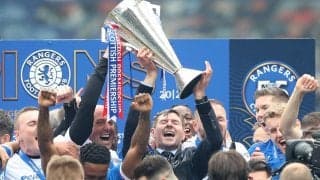 ジェラード監督を引き抜かれたレンジャーズ会長、偉業となる無敗優勝に感謝「忘れられない瞬間を与えてくれた」