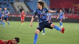 スーパーゴール取り消しは「しょうがない」と語るMF伊東純也、オマーン戦は「ゴールに繋げたい」