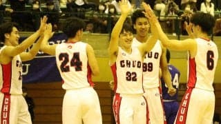 強いぞ中大！　１部で勝ち越し７位でインカレへー第97回関東大学バスケットボールリーグ戦 対神奈川大