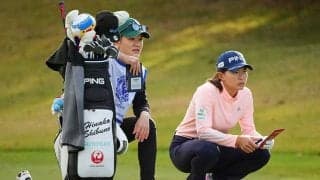 渋野日向子、体調不良から回復「すみませんでした」　22歳ラスト大会は初日32位発進