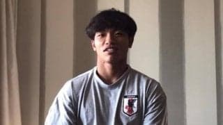 初招集もベンチ外となった旗手「チャンスが得られたらモノにしたい」