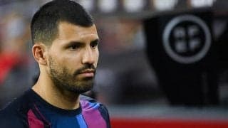 引退危機が取り沙汰されるアグエロ、ファンにメッセージ　「常にポジティブ」