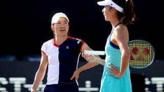 青山修子・柴原瑛菜ペアが2連勝。奇跡のネットショットも！［WTAファイナルズ・グアダラハラ］