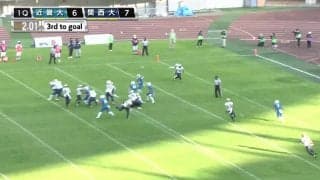 近畿大学 vs 関西大学（ヤンマースタジアム長居)