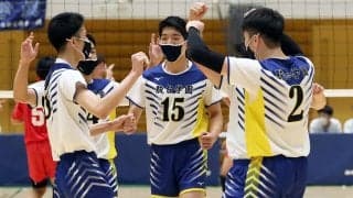春高バレー　厚い選手層の駿台学園、メンバー入れ替えて東京１位通過