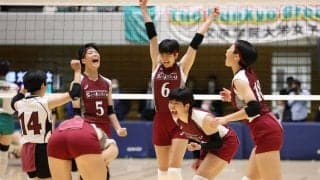 春高バレー　総体女王・下北沢成徳、３位で辛くも全国切符