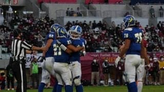 【アメリカンフットボール部】立命大戦後の監督・選手コメント