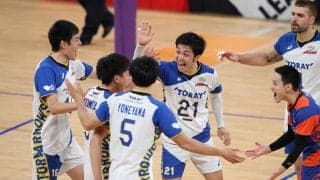 Vリーグの試合結果一覧と順位（V1男女・11月14日）