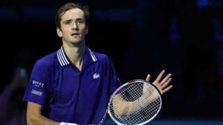 メドベージェフは白星スタート。ベレッティーニが涙の棄権［Nitto ATPファイナルズ］