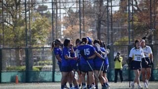 はじける笑顔で快勝、念願の１部昇格へ！-第33回関東学生ラクロスリーグ戦　対明学
