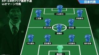 【日本代表プレビュー】後半戦の一発目、同じ相手に負けない為に分析を上回る手立てが必要/vsオマーン代表【カタールW杯最終予選】