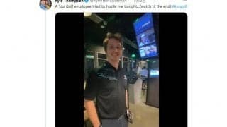 元プロと知らずに賭け挑む　哀れな米ゴルフ施設の従業員が話題「残酷だ笑」「面白い」