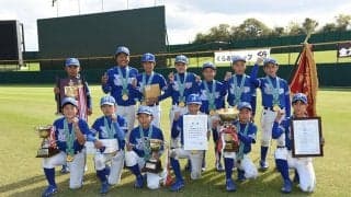 長曽根ストロングスが大阪府内72チームの頂点に　くら寿司カップ学童軟式野球大会
