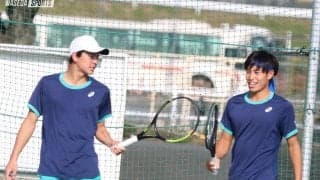 １回戦が終了　男子ダブルスで３組、女子シングルスで５人が２回戦へ