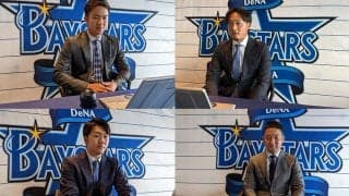 DeNA石田は大幅2050万円減　楠本は930万円増、田中俊は現状維持…4選手更改