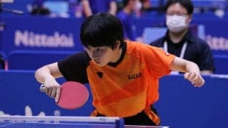 埼玉栄高1年・狩野、ジュニア女子1位・一般女子2位通過＜卓球・全日本埼玉県予選＞