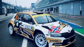 WRCモンツァ：ミケルセンはWRC2王者カラーのシュコダ・ファビアで登場