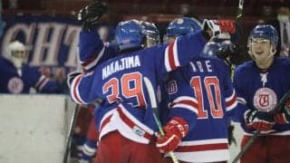 [アイスホッケー] 宿敵・明大を撃破！逆転勝利で笑顔見せる