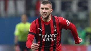 ミランFWレビッチがトレーニング中に負傷、フィオレンティーナ戦は欠場へ