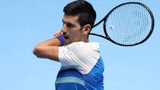 ジョコ完勝 3連勝で最終戦4強