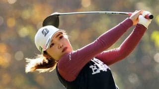 古江彩佳、逆転賞金女王へ12位浮上　前日は異例ショット練習なし「行かないでいいやと」