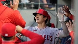 【MLB】大谷翔平と並んで際立つ“凸凹”　相棒からの“MVP祝福ショット”が「素敵な写真」