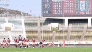 【ラグビー部】春の王者に歯が立たず完封負け