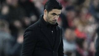 リバプール戦完敗で9試合ぶり黒星のアーセナル、アルテタ「前半はよく戦ったが…」