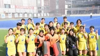 【陸上ホッケー部女子】福井工大に勝利し、秋季リーグ５位で４年生は引退