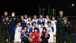 【サッカー部女子】　びわスポ大に２－３で敗れ、４年生は引退