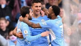 ロドリの弾丸ミドルなど3発快勝のシティがエバートン撃破で連勝!《プレミアリーグ》