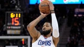 左膝を痛めて開幕3戦目から欠場を続けるクリッパーズのマーカス・モリスが復帰へ前進