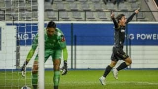 ビースト・林大地が吼えた!!コントロールショットで今季2ゴール目!日本代表へ滑り込めるか!? STVVの勝利に貢献した｢先制弾｣