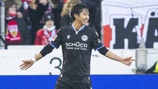 奥川雅也、日本代表あるぞ！超スーパーゴールで｢2戦連発｣!!後ろからのボールに｢完璧｣に合わせた｢ボレー弾｣