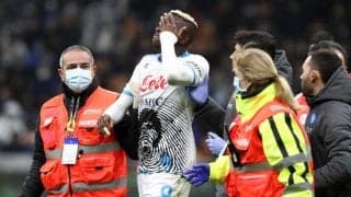 ナポリFWオシムヘンが左目付近を複数骨折…ナイジェリア代表にも影響