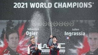 【WRC】トヨタのオジエが8度目のチャンピオン　チームタイトルとW戴冠