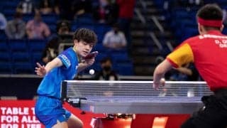 宇田幸矢「怖い方が大きくて思い切れなかった」左肩故障の影響で初陣飾れず＜世界卓球2021＞