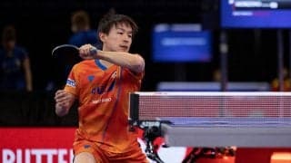 11回目出場の丹羽孝希、危なげなく初戦突破＜世界卓球2021＞