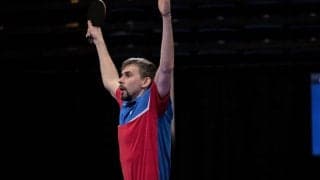 34歳・スカチコフ、世界ランク12位の韓国・張禹珍下す金星＜世界卓球2021＞