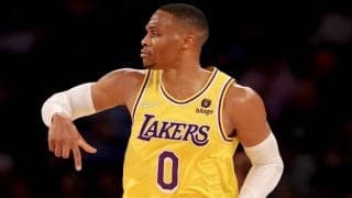 レイカーズがニックスに敗戦…ウェストブルックは「単純にハードなプレーができなかった」