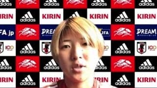 久々の代表での試合を迎えるMF隅田凜「とにかくアグレッシブにチャレンジしていきたい」