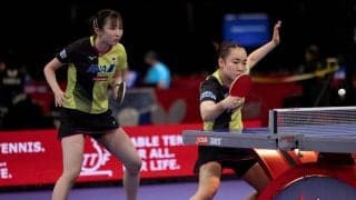 前回大会準Vの伊藤・早田ペア、悲願の優勝に向け好発進＜世界卓球2021＞