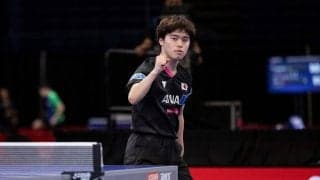 森薗政崇「自分のやりたいことはできた」手応え掴むも、悔しさをにじませる＜世界卓球2021＞