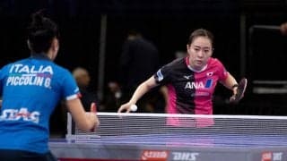 石川佳純、2回戦をストレートで快勝　自身今大会初戦も仕上がり上々＜世界卓球2021＞