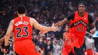 復帰戦を見事勝利で飾った渡邊！ラプターズが後半に怒涛の攻めでグリズリーズを下す