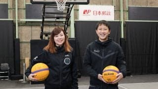 【日本郵政 Presents】3x3を支える人たち vol.1『八木亜樹(TOKYO DIME)×岡田 慧(F1 STUDIO)』／気持ちを届ける、想いを託す